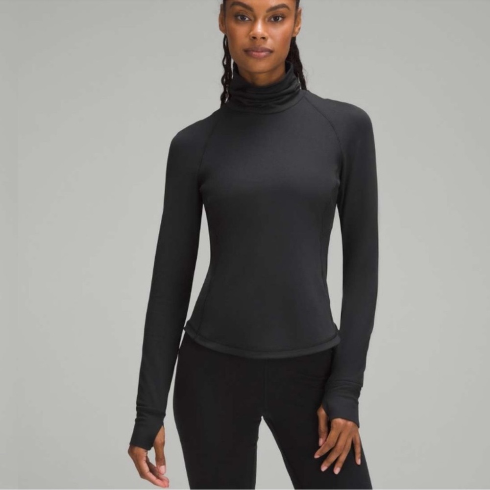 Lululemon it's Rulu Run Mock Neck Long Sleeve